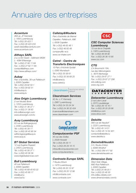 OUTSOURCING ET RESOURCING - ITnation