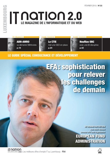 EFA : sophistication pour relever les challenges de demain - ITnation