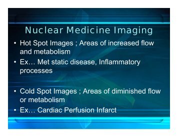 Nuclear Medicine Imaging - Quantitative Light Imaging Laboratory