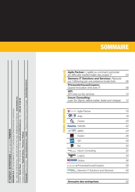 CONSULTANCE ET DÃVELOPPEMENT - ITnation