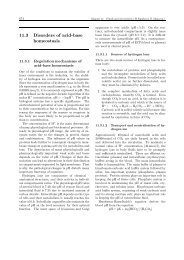 11.3 Disorders of acid-base homeostasis