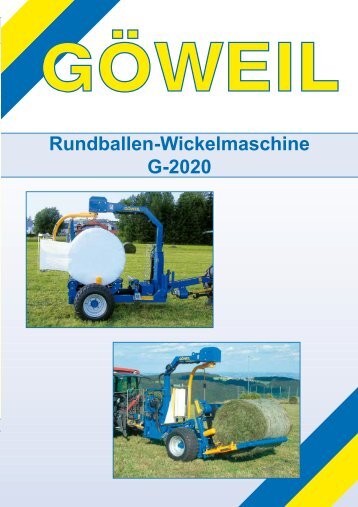 Rundballen-Wickelmaschine G-2020 - EZ AGRAR