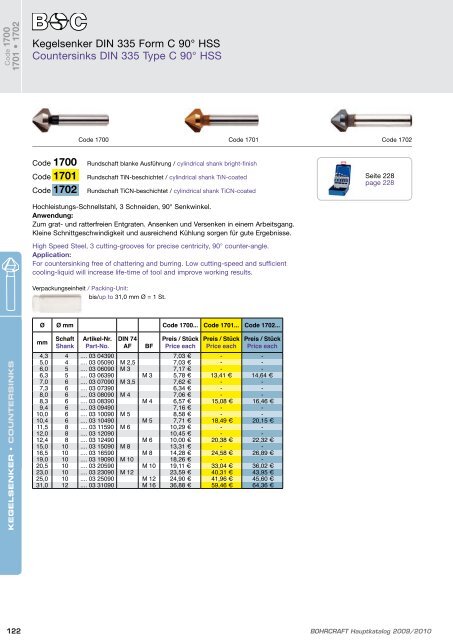 Bohrcraft Katalog - Gama - profesionalni alati