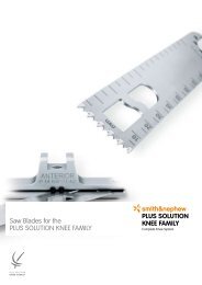 Saw Blades for the PLUS SOLUTION KNEE FAMILY - Komet Medical