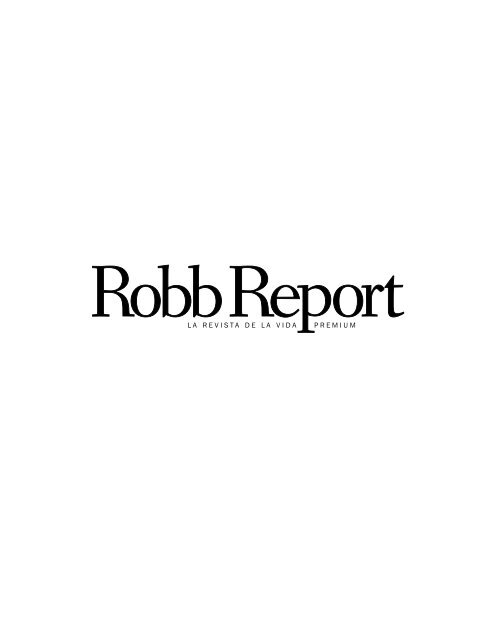 ESP - Robb Report