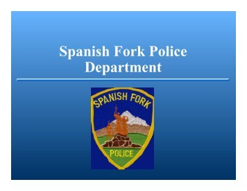 Spanish Fork Police Department