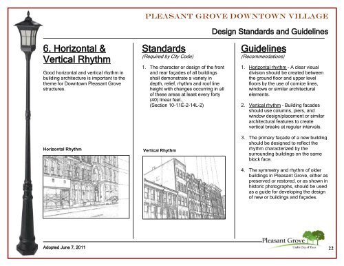Downtown Design Guidelines - Pleasant Grove City