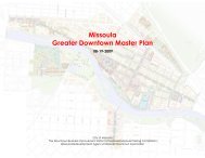 Missoula Greater Downtown Master Plan