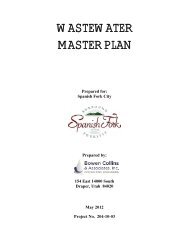 Waste Water Master Plan - Spanish Fork