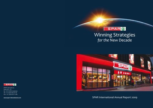 Winning Strategies for the New Decade - Spar
