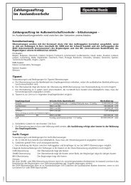 Zahlungsauftrag im Auslandsverkehr