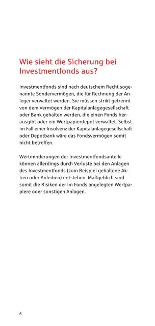 Sicherheit von Geldanlagen - Sparkasse Aachen