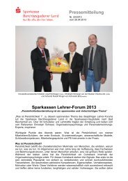 22 - Lehrer-Forum - Sparkasse Berchtesgadener Land