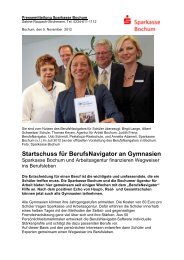 Pressemitteilung Sparkasse Bochum