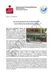 Gemeinsame Pressemitteilung - Sparkasse Bochum