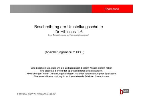 Hibiscus 1.6 HBCI 1,06 MB - Sparkasse Chemnitz