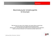 GNUCash HBCI 3,25 MB - Sparkasse Chemnitz