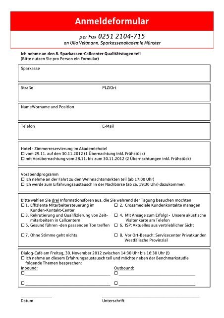 Einladung komplett - Sparkasse Dortmund