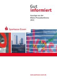 Gut informiert - Sparkasse Essen