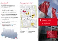 Lageplan - Sparkasse Essen