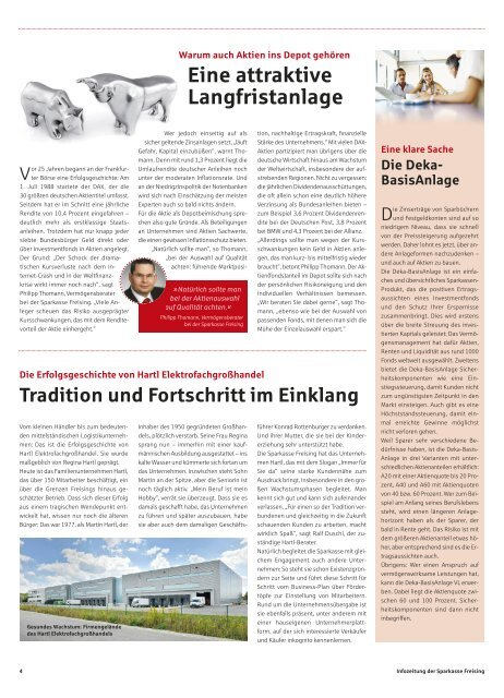 Magazin 3/2013 - Sparkasse Freising