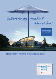 Starterpaket der Versicherungskammer Bayern (PDF, 257 KB)