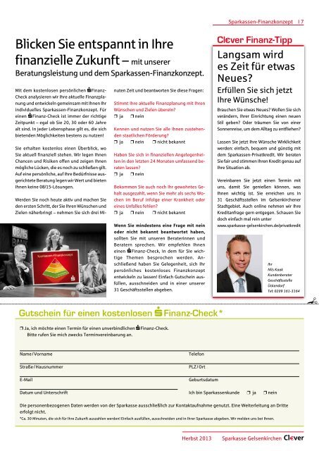 Clever als PDF-Download - Sparkasse Gelsenkirchen