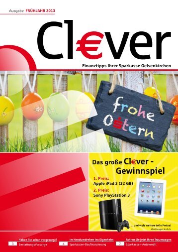 Clever als PDF-Download - Sparkasse Gelsenkirchen