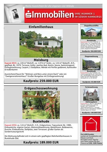 Immobilienzeitung Buxtehude Oktober - Sparkasse Harburg ...