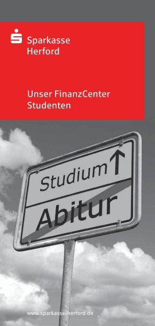 Unser FinanzCenter Studenten - Sparkasse Herford