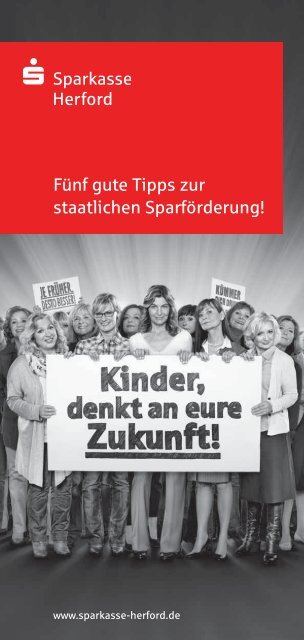 Prospekt "Staatlich gefördertes Sparen" (PDF) - Sparkasse Herford