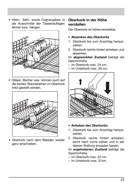 Gebrauchsanweisung Geschirrspüler Pro Comfort 80500