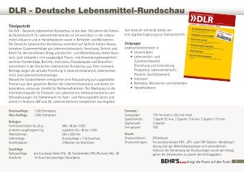 rundschau fleischhygiene lebensmittelueberwachung