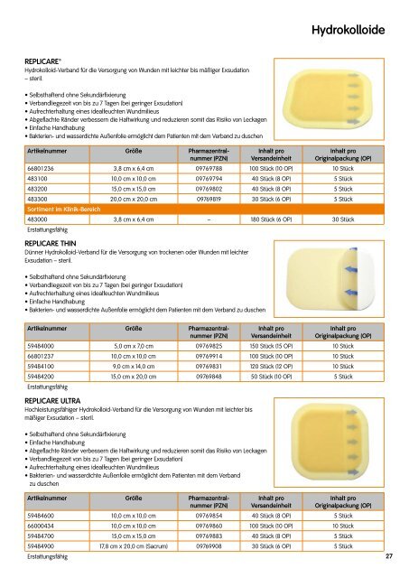 Produktkatalog anschauen - Smith & Nephew