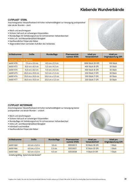 Produktkatalog anschauen - Smith & Nephew