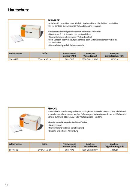 Produktkatalog anschauen - Smith & Nephew