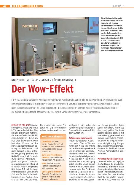 Österreichs Insiderblatt Für Die Elektrobranche - E&W