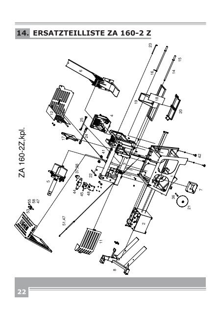 ZÜNDHOLZAUTOMAT ZA 160/2 Z - BGU Maschinen