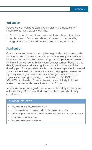 Wound Product Reference Guide - ConvaTec