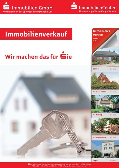 Immobilienverkauf - Sparkasse MÃ¼nsterland Ost