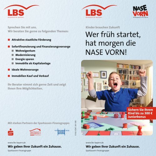 Wer früh startet, hat morgen die NASE VORN! - Sparkasse Neu-Ulm ...