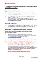 SEPA-Checkliste für Vereine 130307 - Sparkasse Nienburg