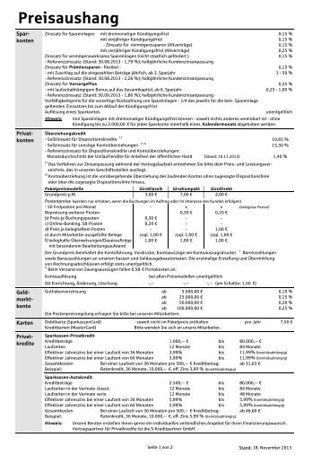 Drucken / Speichern - Sparkasse Nienburg