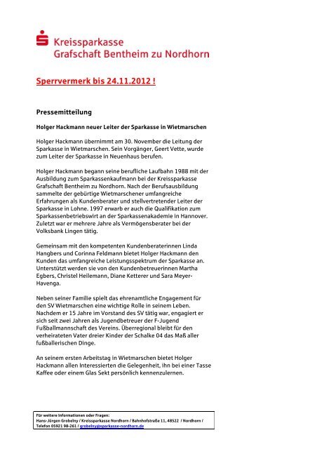 Download Privatkunden Kreissparkasse Grafschaft Bentheim Zu