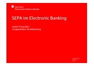 SEPA im Electronic Banking - Sparkasse Oberlausitz-Niederschlesien