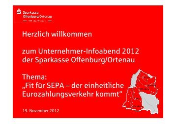 Firmenkunden-PrÃ¤sentation - Sparkasse Offenburg/Ortenau