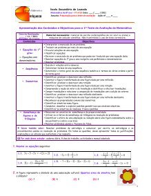 FT17. Notação científica - Oficina de Matemática da Secundária de