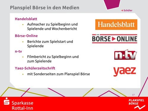 Preise und Spielregeln - Die Internetfiliale der Sparkasse Rottal-Inn