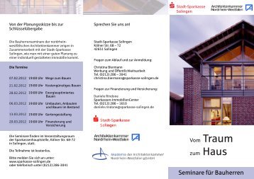 Seminar-Flyer (PDF, 1,55 MB) - Stadt-Sparkasse Solingen