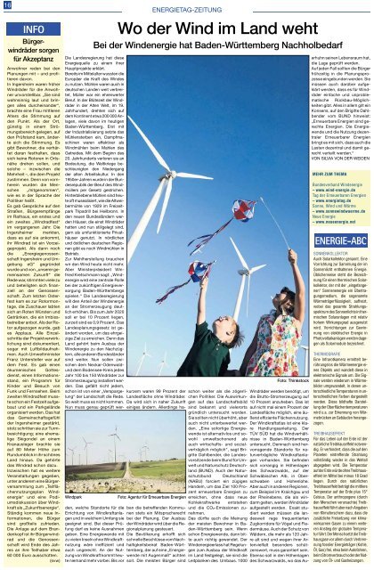 finden Sie die offizielle Energiezeitung des Energietages Baden ...